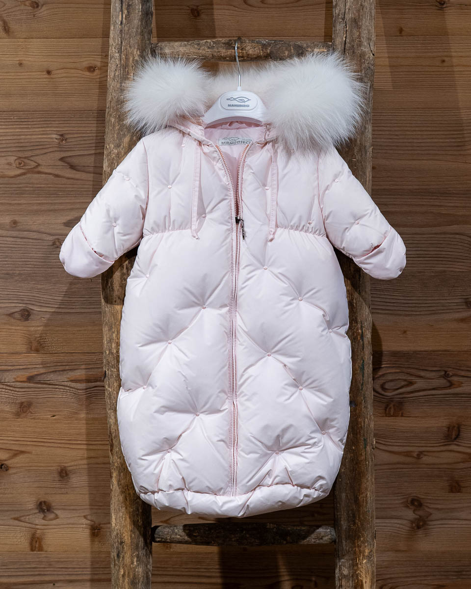 Baby Schlafsack mit Pelz - Manudieci