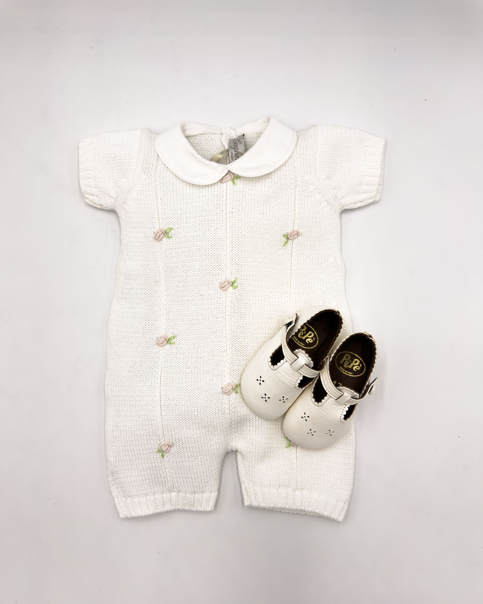 Baby Strampler Baumwolle kurzarm - Gughelino
