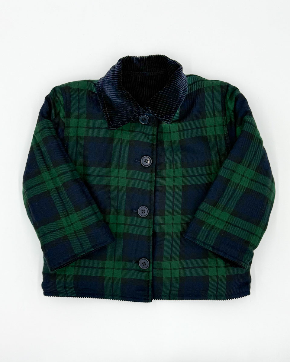 Kinder Jacke Cord Doubleface - Paio Crippa – Bild 5