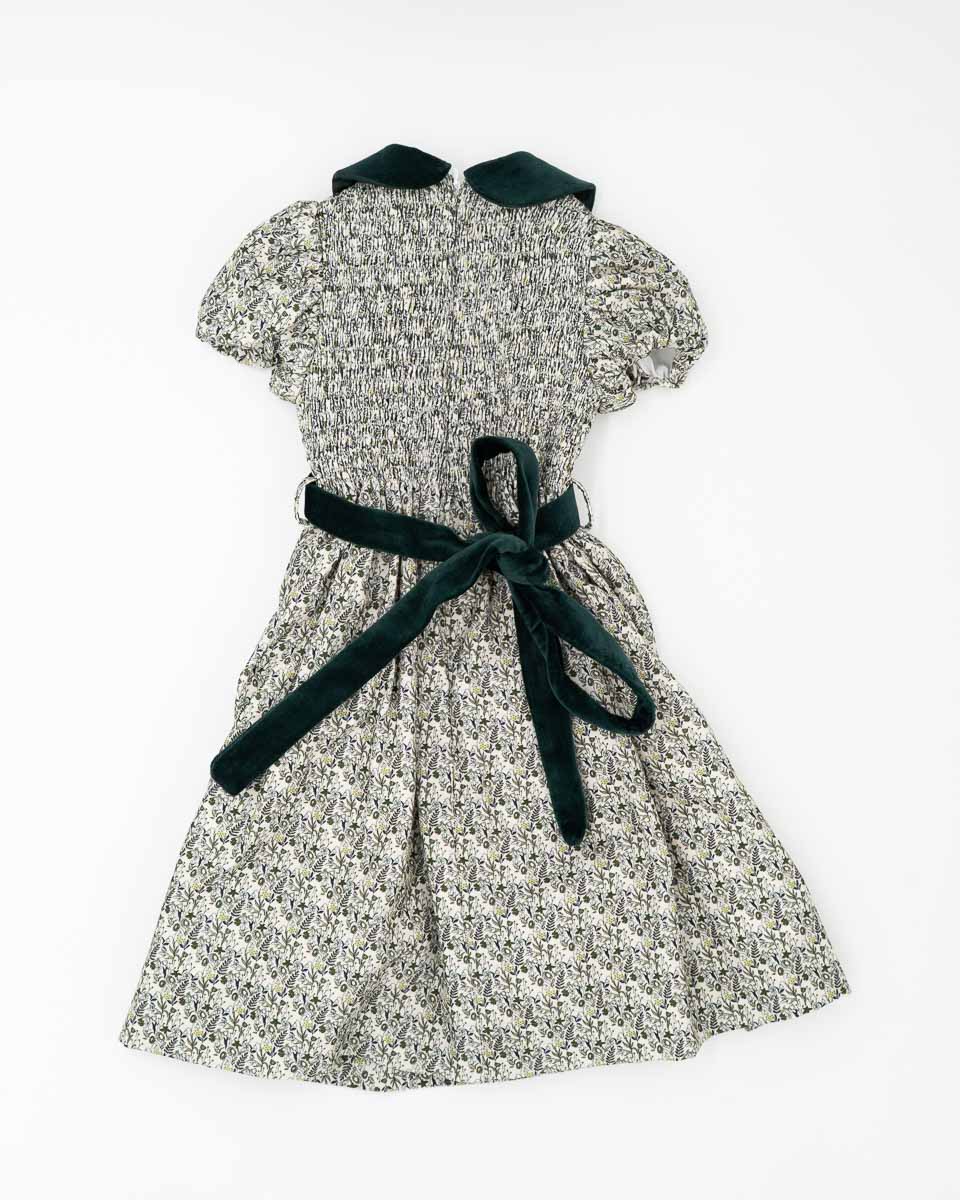 Kinder Kleid Blumen kurzarm - Paio Crippa – Bild 3