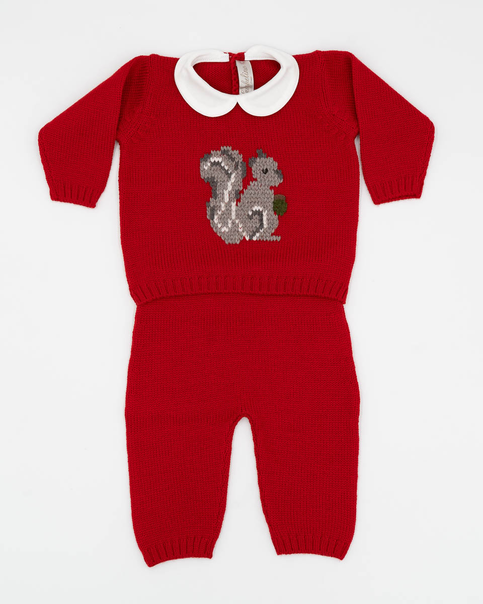 Baby Set Merino Eichhörchen - Gughelino